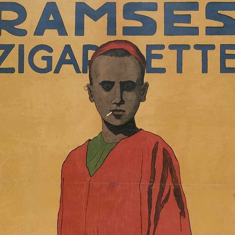 Zigaretten•plakat